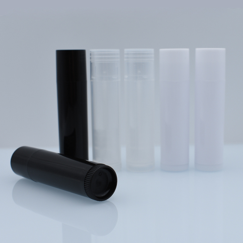 5g 5ml Empty plastic twist lipstick tubes plastic lip balm containers chapstick holder tube container for lip gloss 5g