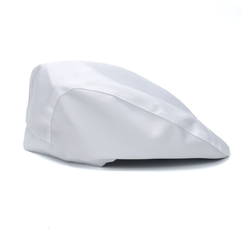 white black beret caps waiter Hat men chef hat and apron beret hats