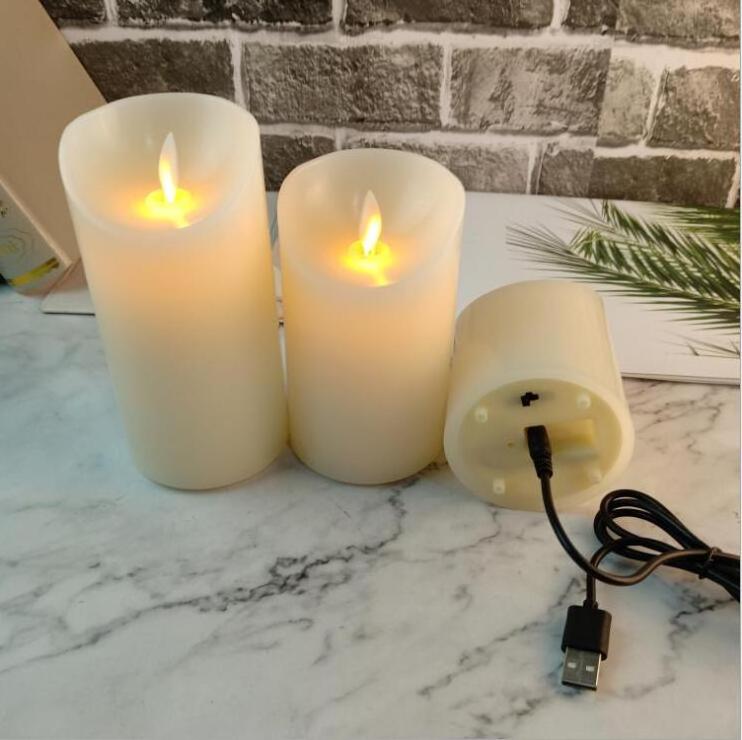 Hot sale Flameless Candles with Remote LED Candles with Timer Battery Operated Candles for home Decoration