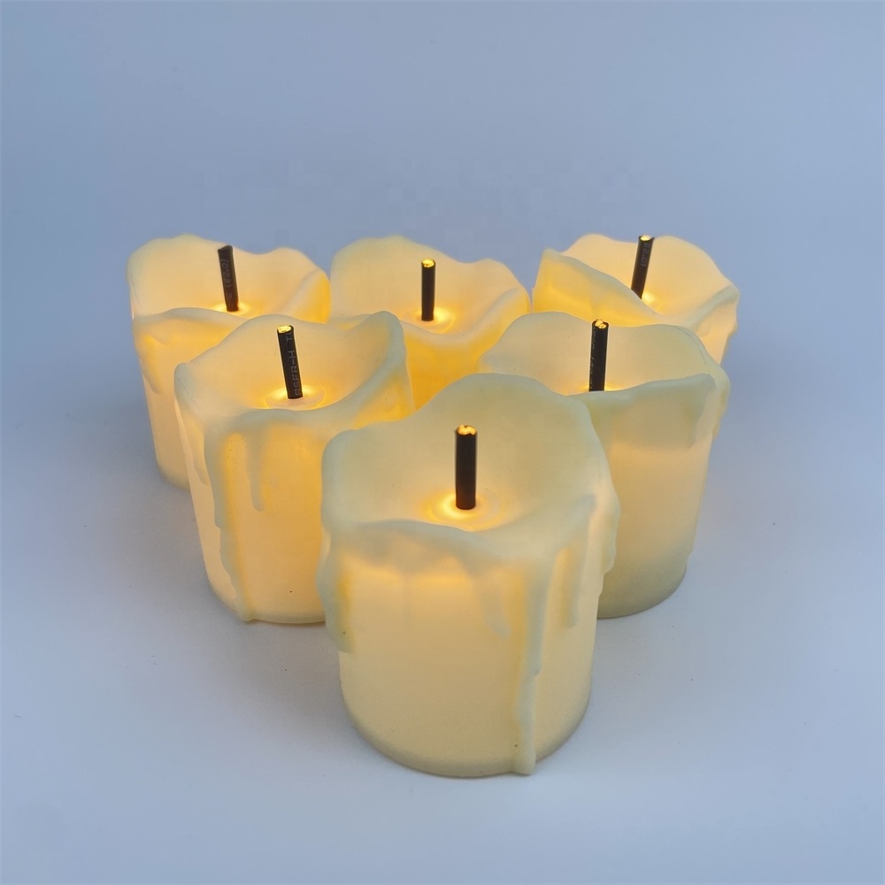 Best price Timer Remote Control led candle Flickering Flameless Votive LED Candles for home decoration birthday party