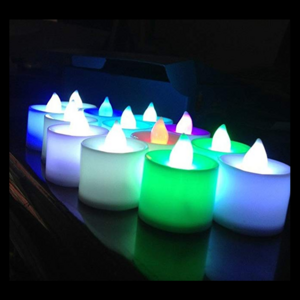 Home Decor flameless candles flickering battery operated tealight votive candle color changing tea lights