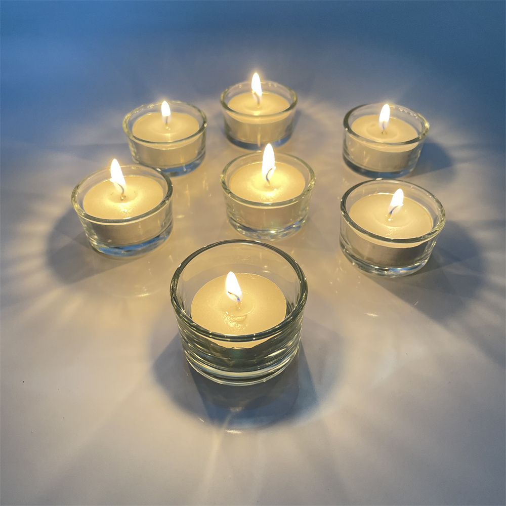 Luxury Wedding Centerpieces Decor Crystal Tealight Candle Holder Small Glass Jars in Bulk