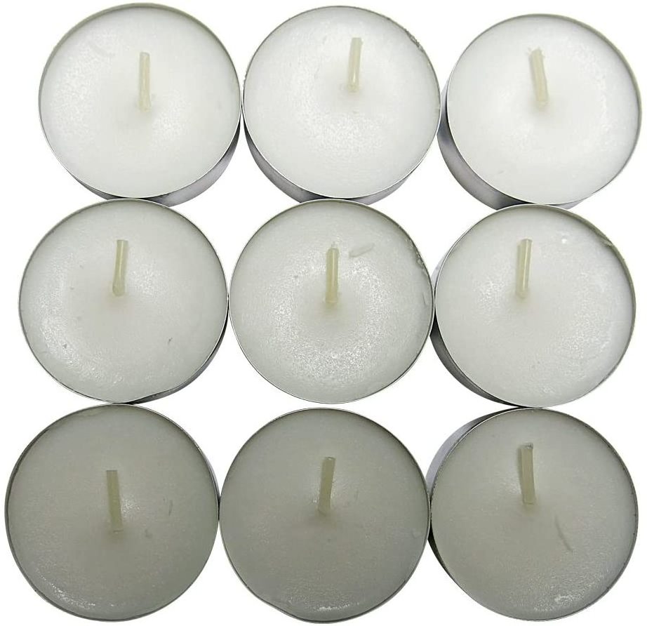 Aluminum Cups 8 hour Tea Light Candles Long Burning Tealight Candle