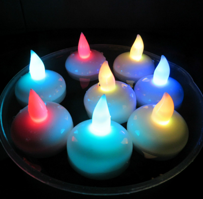 Cheap Price Waterproof CR2032 Battery Operated Electric Flameless Votive LED Floating Candles In Water