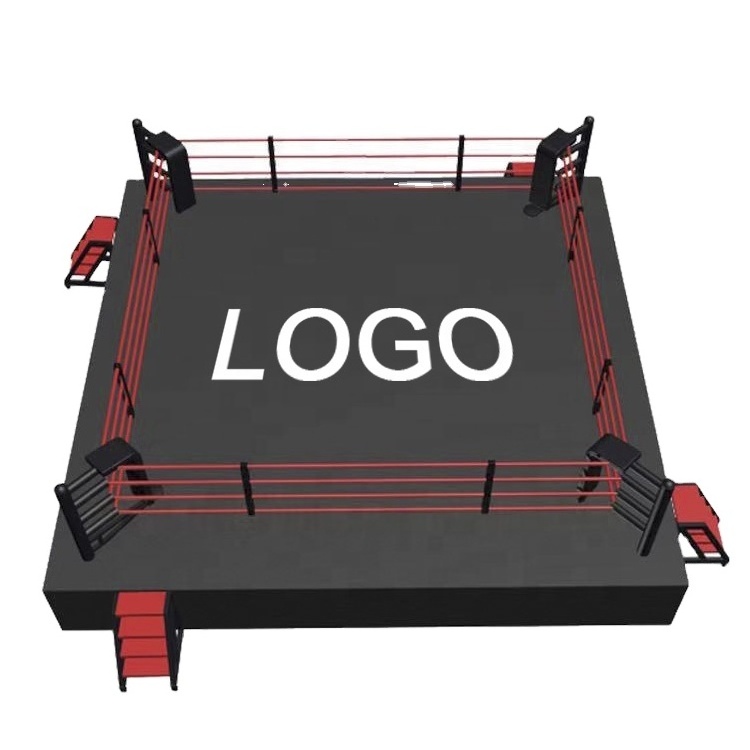 Factory price customized sale 4m 5m 6m 7m 8m and small type occupation competition thai boxing ring