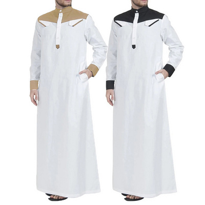 Surprise price thobe kanzu men muslim clothing islamic saudi man abaya dress arab robes for men 2023