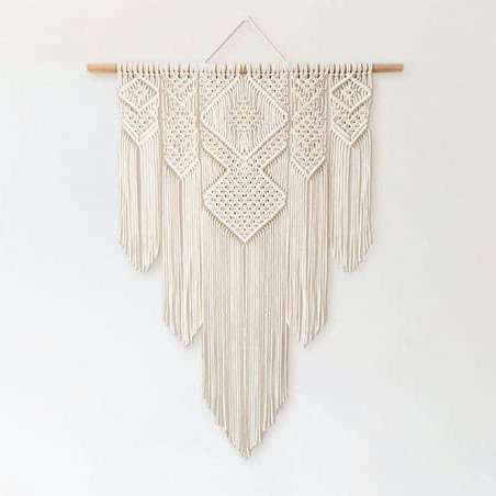 Boho Wall Decor Large Macrame Wall Hanging for Apartment Dorm Baby Room Bedroom Nursery Above Bed