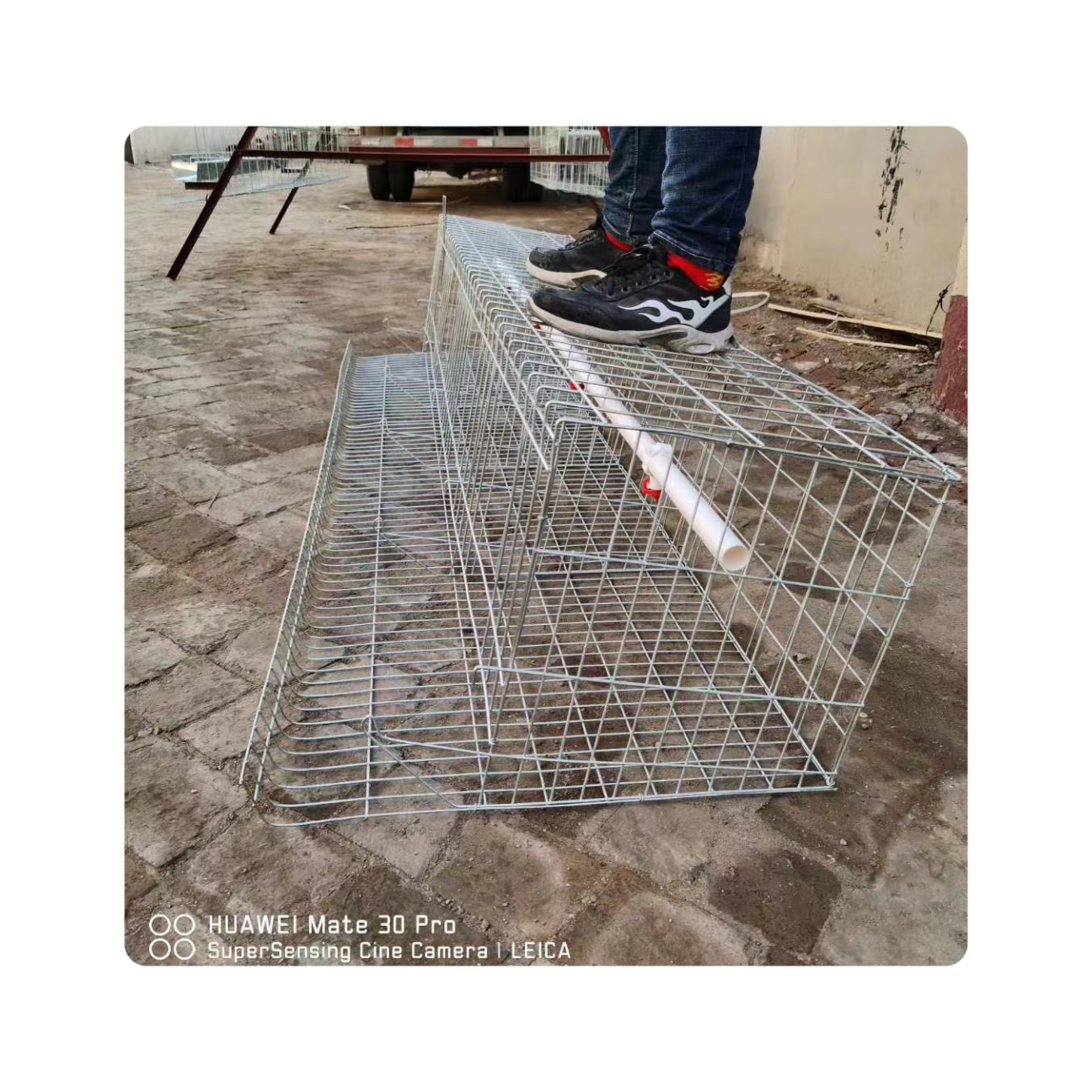 Galvanized Wire cage build chicken coops 3 Layer cage commercial chicken house poultry cage for sale