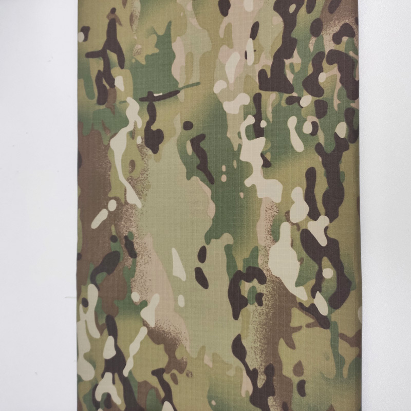 Hot sale uniform fabrics polyester cotton ripstop camouflage desert fabric