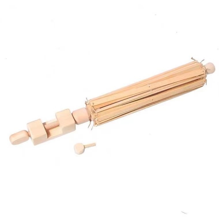 Household wooden yarn winding umbrella frame winder hand winding machine knitting tool