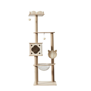 Simple Luxury Cat Tree House Cat Scratch Post Simple Cat Tree