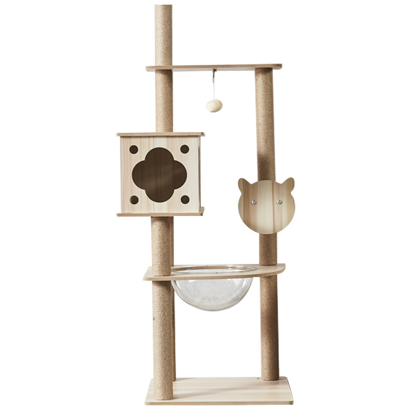 Simple Luxury Cat Tree House Cat Scratch Post Simple Cat Tree