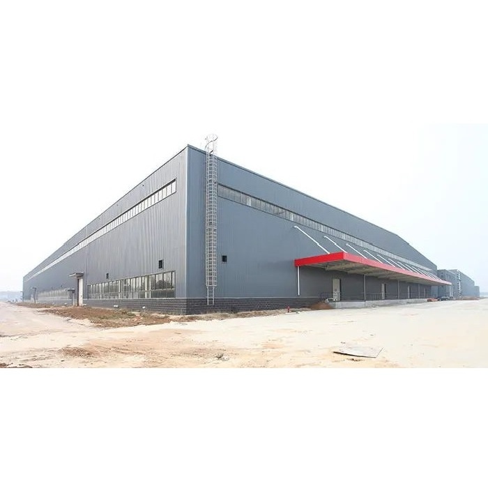 Low cost prefab design construction building steel structure  Church Buildings prefab mall buildings