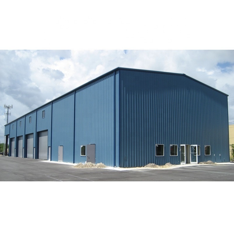 metal Space frame Steel Structure building Prefab Warehouse commercial prefabricated steel structures building