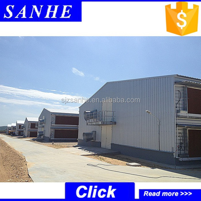 chinese  steel structure warehouse  manufacturer    /metal barn	/chicken barn