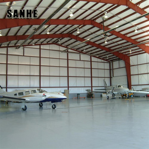 Aircraft helicopter hangar construction for sale