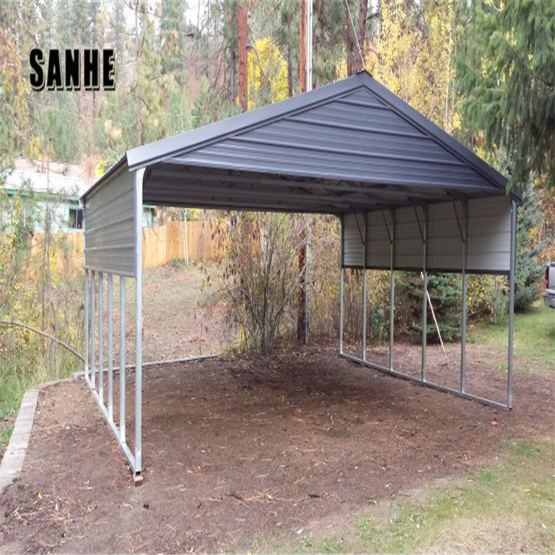 metal frame Carports and sheds steel car wash shed