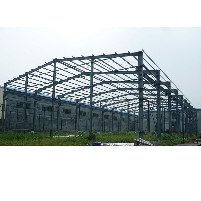 China Factory Price Prefabricated steel building  prefabricated factory plant light gauge steel structure