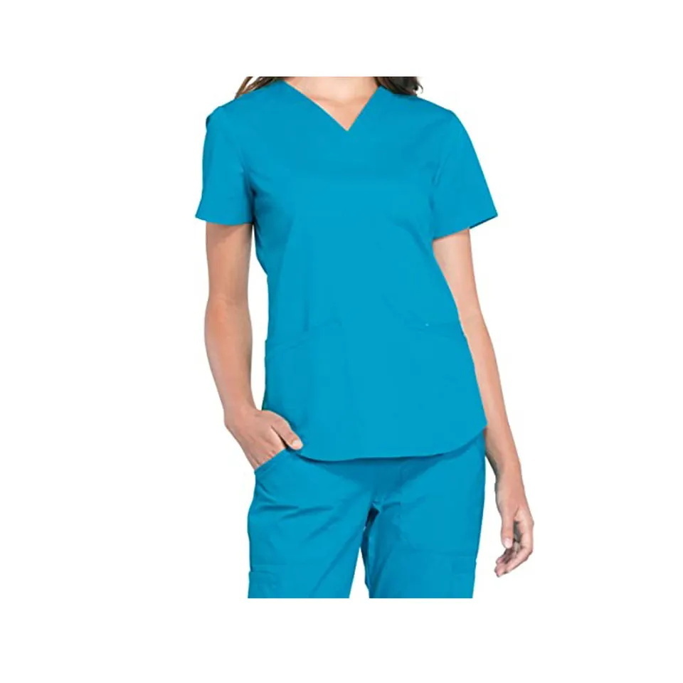 New Hot sale OEM Women Hospital Nurse Medical Scrubs Jumpsuit Sets Uniforms