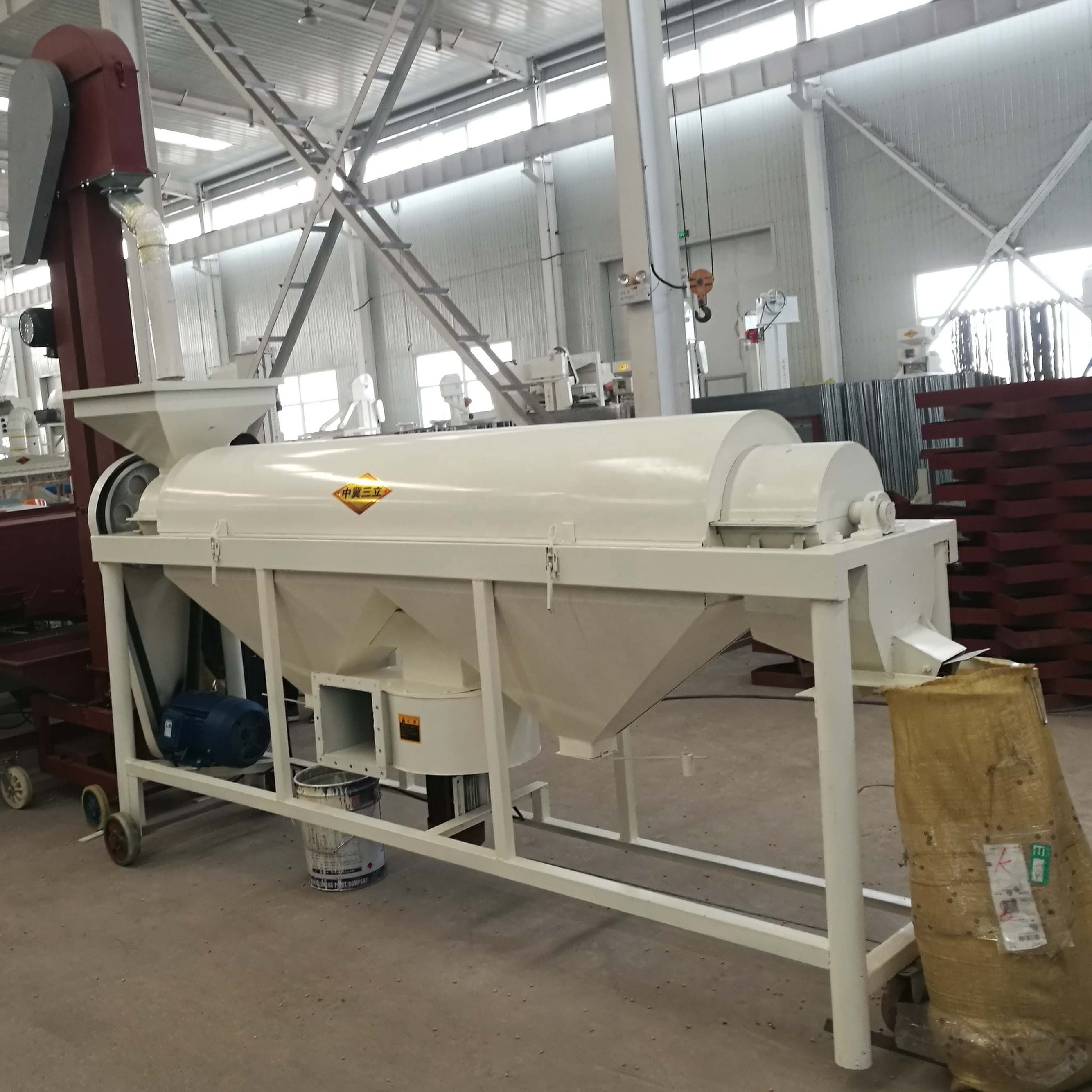 PG-5 Soya bean polishing machine  soybean mungbean kidney peas cleaning polishing machine