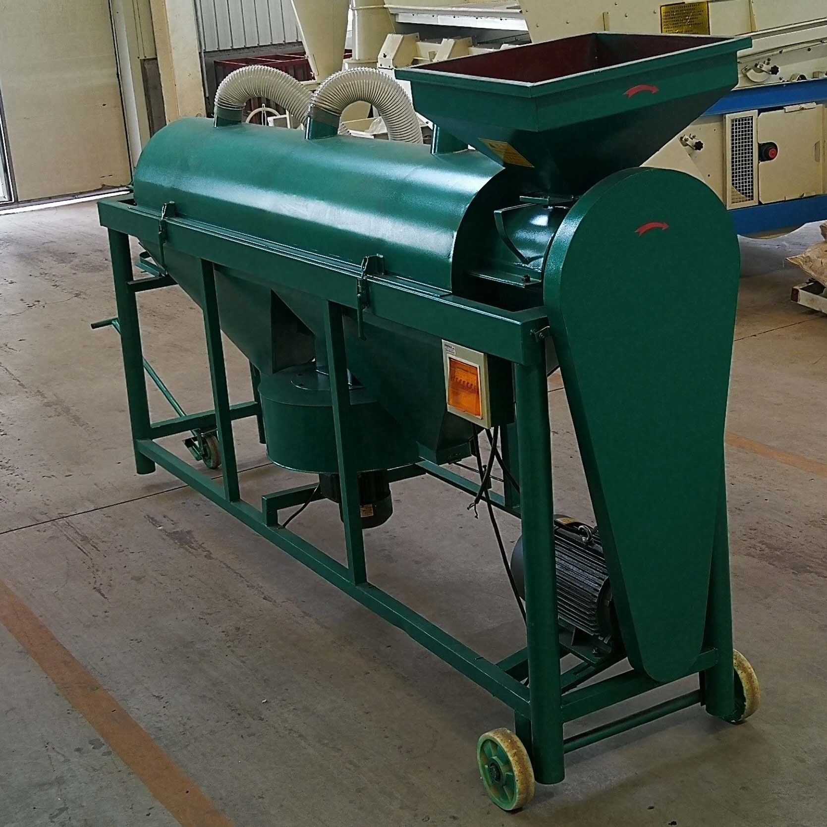 PG-5 Soya bean polishing machine  soybean mungbean kidney peas cleaning polishing machine