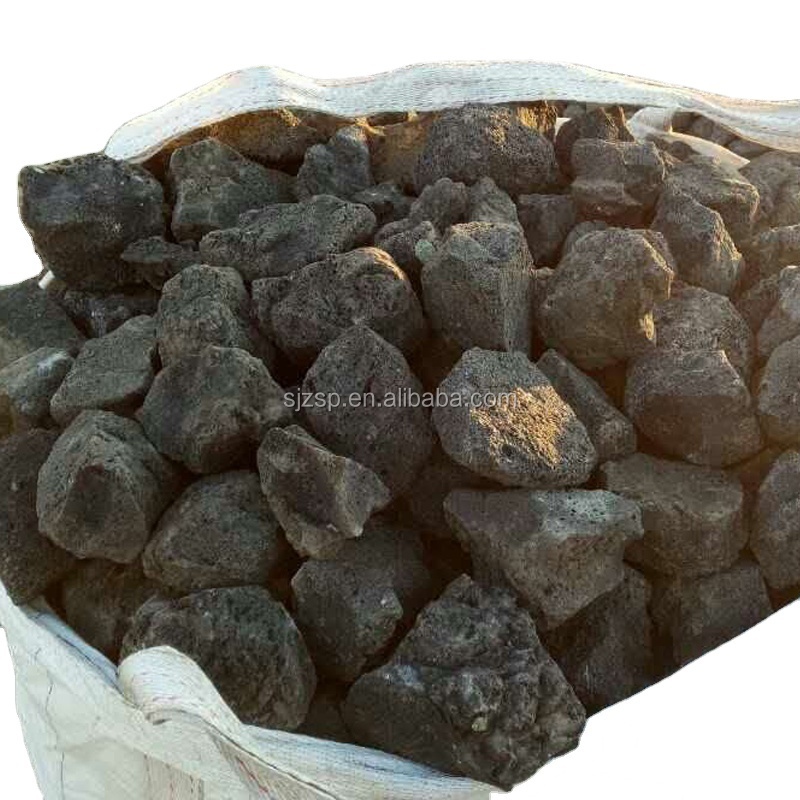 Hot sale wholesale good quality volcanic rock black pumice stones volcanic stone for potting plant