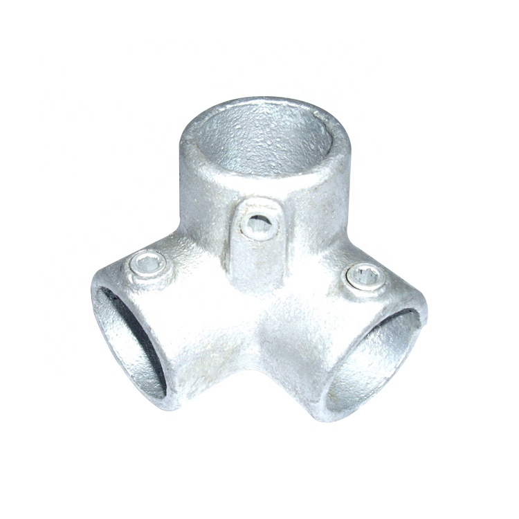 Hot-dip Galvanized Cast Iron Coupling Casting Scaffold Durable Rotating Pipe Clamp Bracket