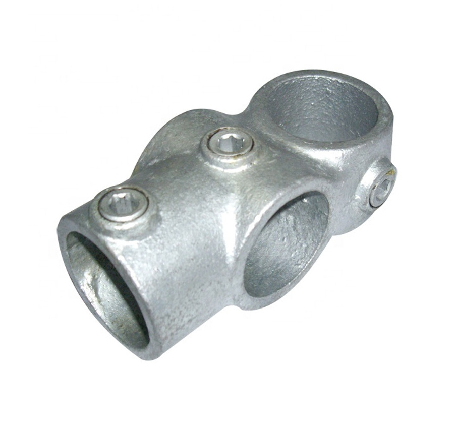 Hot-dip Galvanized Cast Iron Coupling Casting Scaffold Durable Rotating Pipe Clamp Bracket