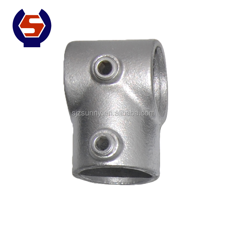 Customized Malleable Iron Pipe Accessories, Stainless Steel Key Tube Quick Clamp Sleeve