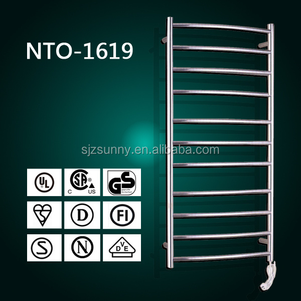 Beauty Salon Ladder Style Stainless Steel ELECTRIC HEATED TOWEL RAIL / HEATED TOWEL RACK