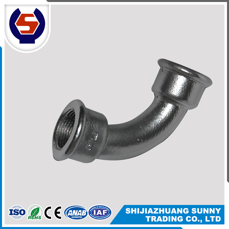 Stainless Steel Galvanized Steel Pipe Fittings Malleable Plated Coupling Conduit Clamp