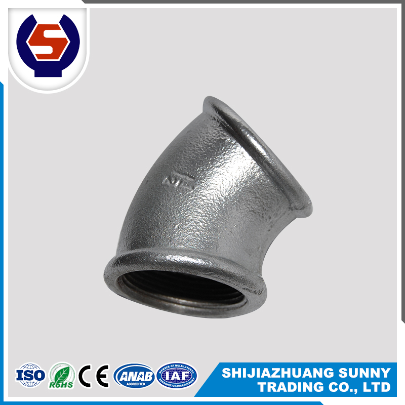 Stainless Steel Galvanized Steel Pipe Fittings Malleable Plated Coupling Conduit Clamp