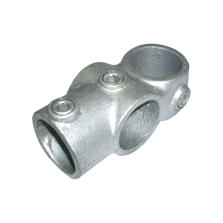 Hot-dip Galvanized Cast Iron Coupling Casting Scaffold Durable Rotating Pipe Clamp Bracket