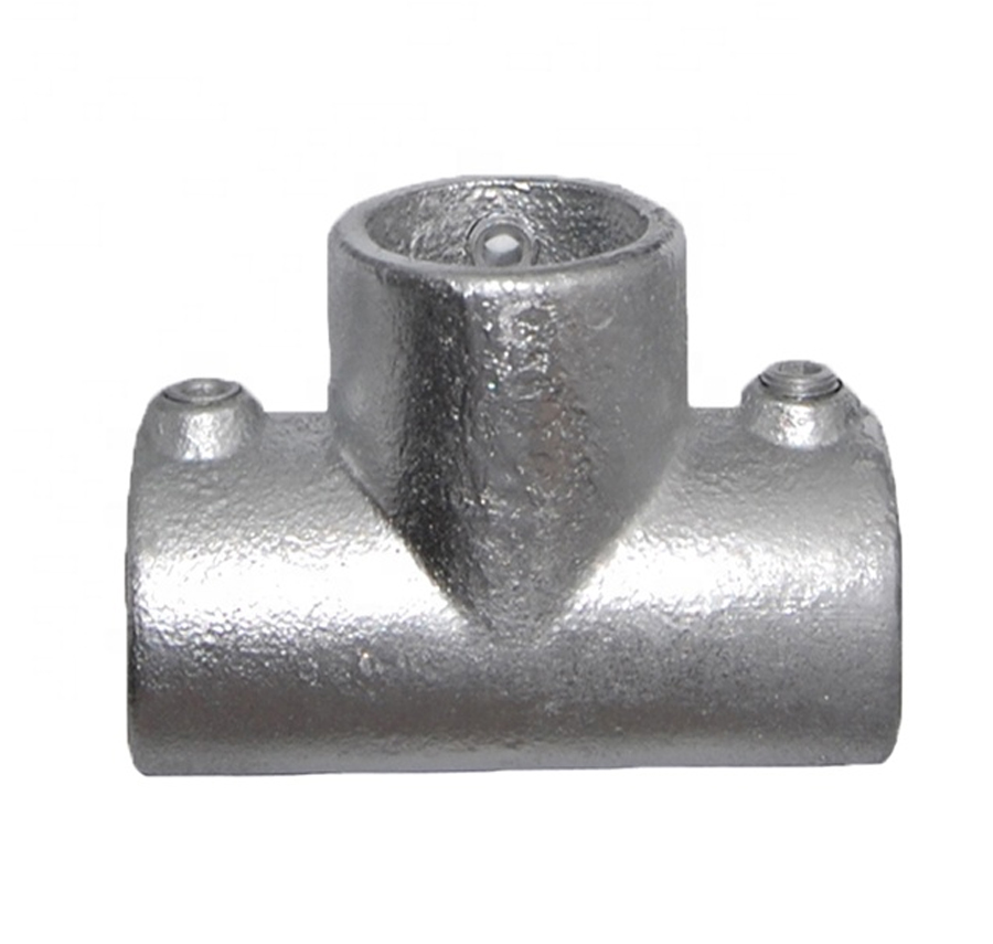 Hot-dip Galvanized Cast Iron Coupling Casting Scaffold Durable Rotating Pipe Clamp Bracket