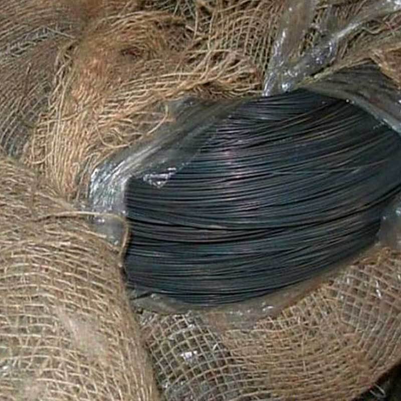 Q195 Q235 low carbon steel BWG16 18 soft black annealed steel wire binding wire tie wire 10kg per roll