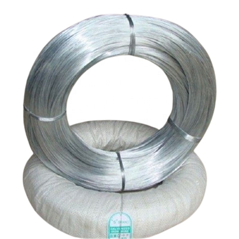 Hot Dipped Galvanized Wire 20 21 22 Gauge Gi Iron Binding Wire For Building