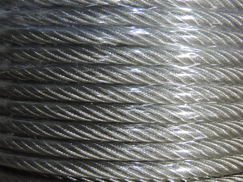 3/16'' 7x7 6X19 6x32FC pvc coated galvanized steel wire rope for peru market