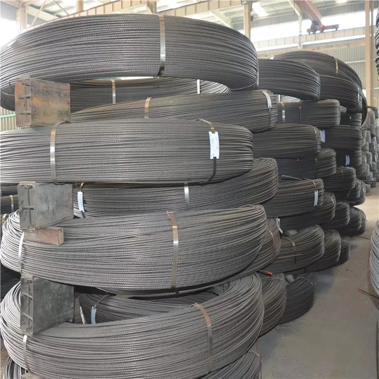 China supplier HRB400 HRB500 6mm 8mm 10mm ribbed round rebar deformed reinforcing bars in coils