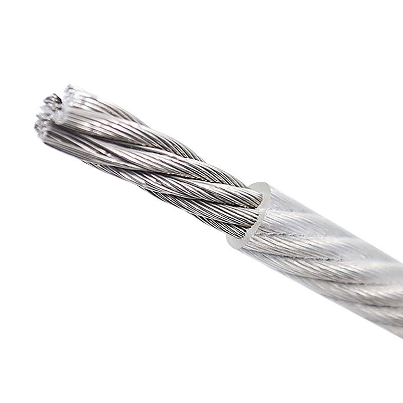 3/16'' 7x7 6X19 6x32FC pvc coated galvanized steel wire rope for peru market