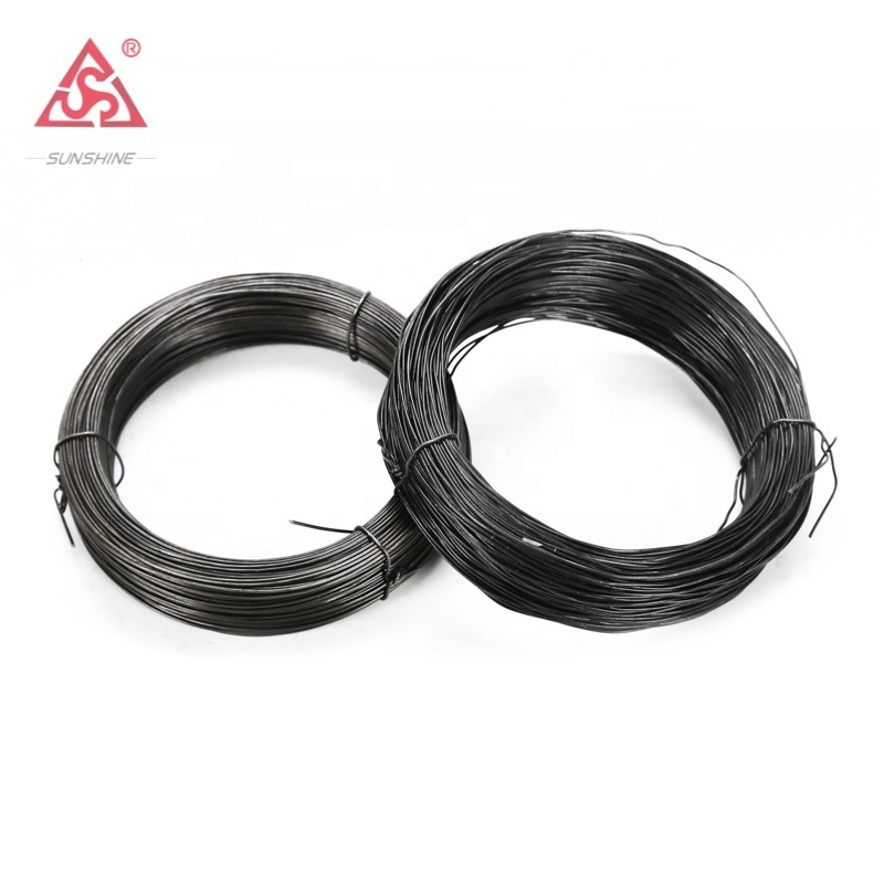 Q195 Q235 low carbon steel 16 gauge 18 gauge soft black annealed steel wire coils black annealed wire small roll