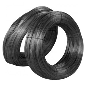 Loop Tie Wire/binding wire/12 16 18 20 gauge soft black annealed wire for Construction Binding