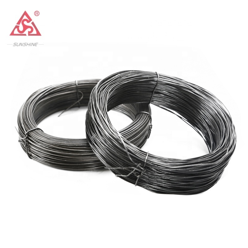 Q195 Q235 low carbon steel 16 gauge 18 gauge soft black annealed steel wire coils black annealed wire small roll