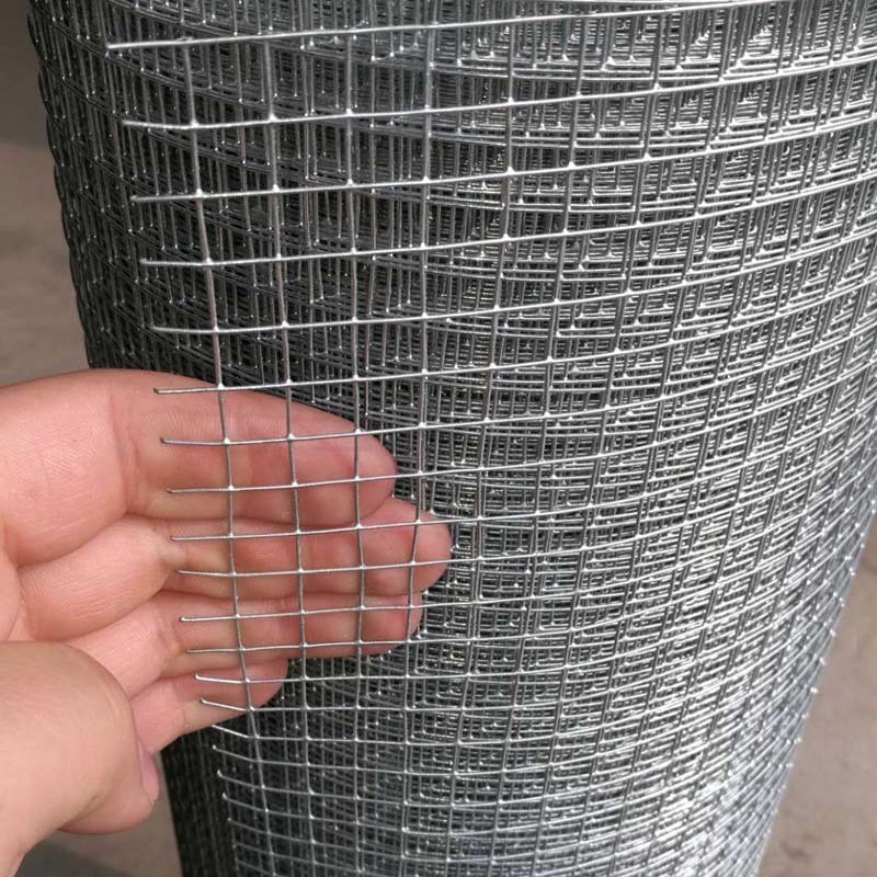 galvanized 16 gauge 14 gauge rabbit cage floor welded wire mesh roll for animal cage