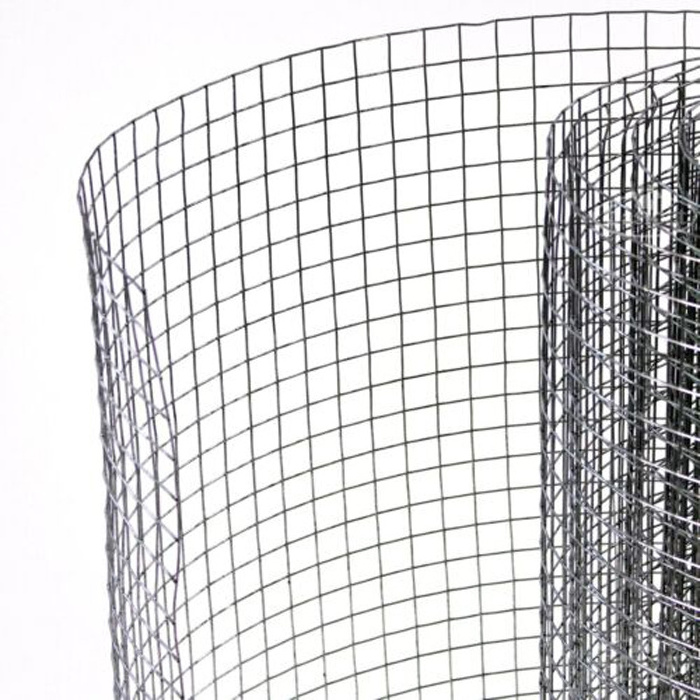 PVC Coated Galvanized Steel Electrowelded Wire Mesh Fence Panel with Square Hole Shape Iron Welded Wire Mesh