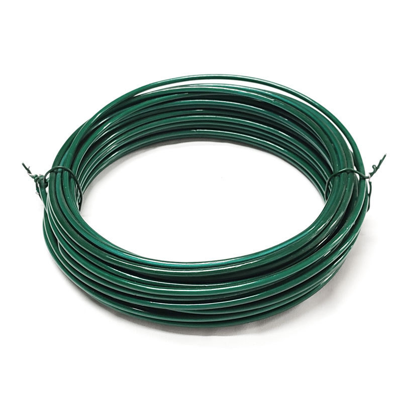 China BWG6-BWG32 pvc coated galvanized galvanized iron wire For Packing Daily Binding Rebar Tie Garden Coil pvc Wire