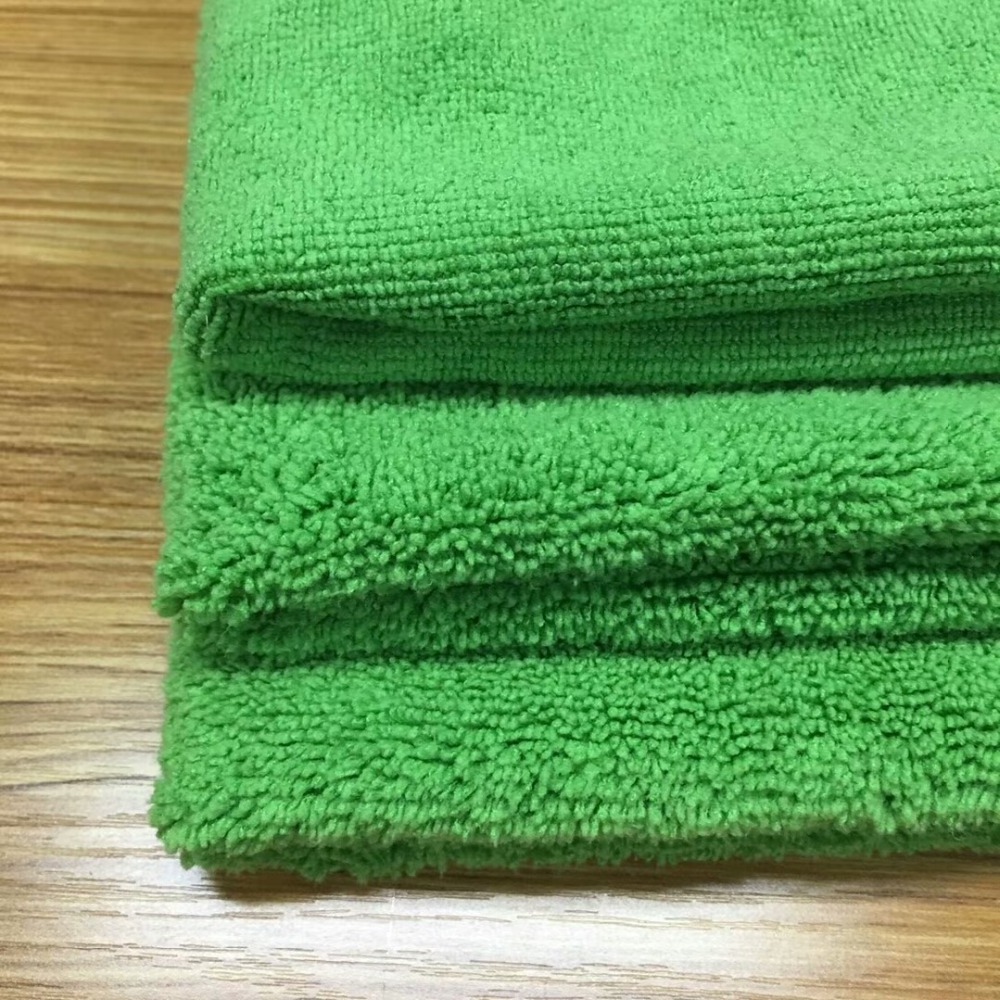 80 polyester 20 polyamide Super Ultra Fine Printed Microfiber cloth Short And Long Pile Detailing Plush Car Cleaning Towel