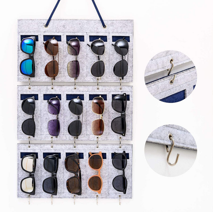 factory supply Eyewear Display Cabinets Sunglasses Storage Cabinet Glasses Display Case sunglasses wall  display