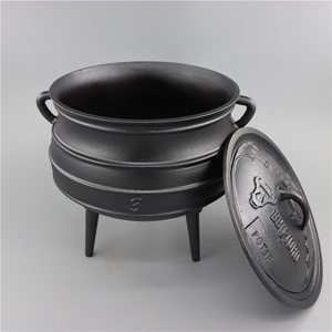 Cast Iron South Africa Cooking Pot Large Cauldron