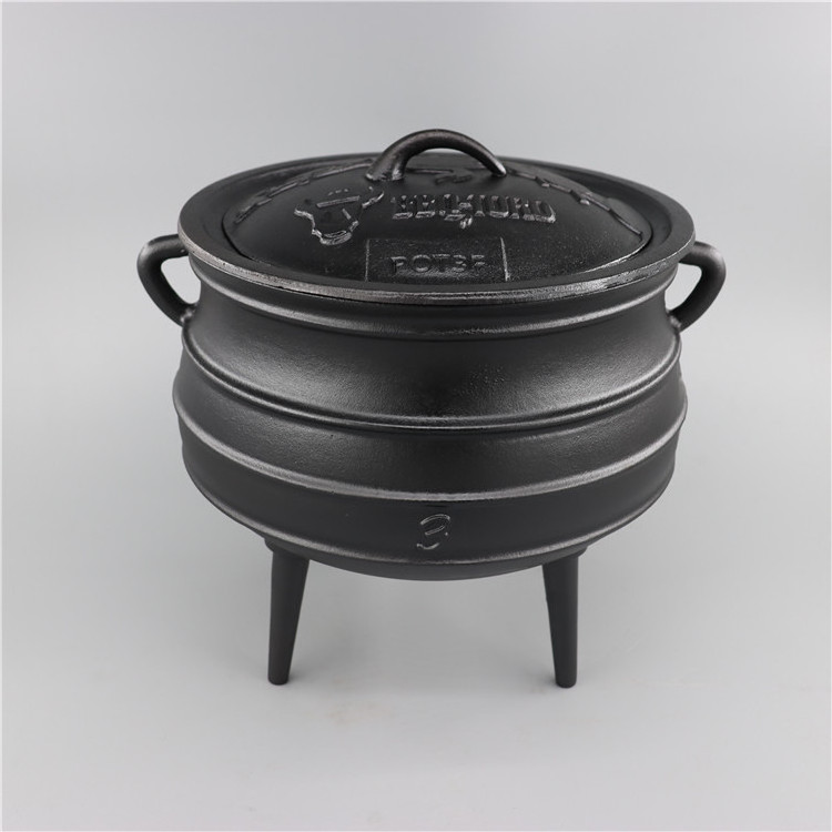 Cast Iron South Africa Cooking Pot Large Cauldron