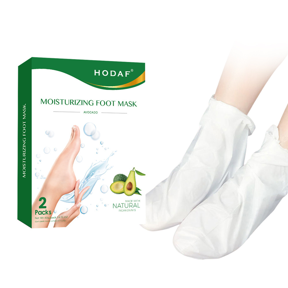 Milky Whiten Spa Foot Mask Smooth Soften After Exfoliation for Feet Care Spa Aloe Vera Foot Mask